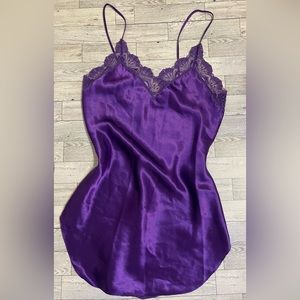 Vintage Victorias Secret Gold Label Slip Dress